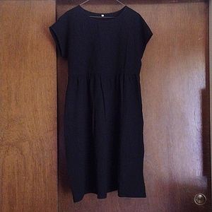 Dress up, dress down! Empire, cotton blend.